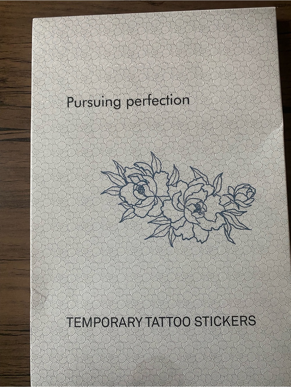 Koi Fish Floral Temporary Tattoo Sheet - Green, Gold, Pink - Picture 2 of 5
